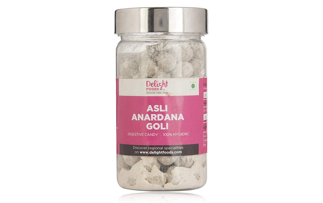 Delight Foods Asli Anardana Goli    Jar  125 grams